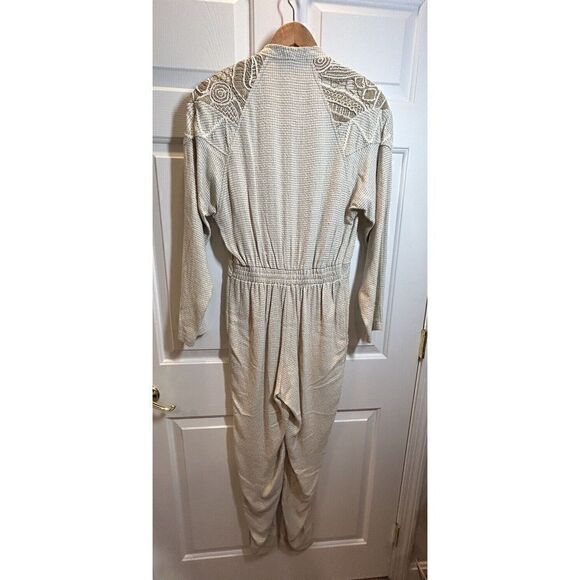 LIM'S Applique Gingham Jumpsuit Women's Size Small - Picture 3 of 5